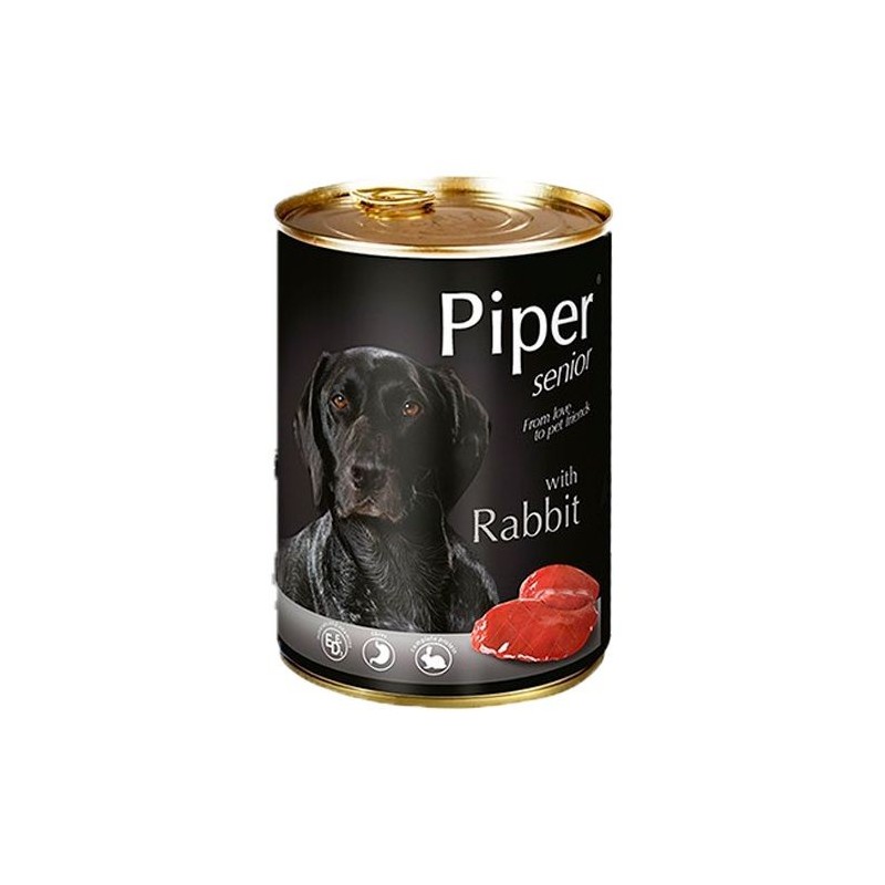 Piper Senior - Alimento em patê para cão sénior - Coelho