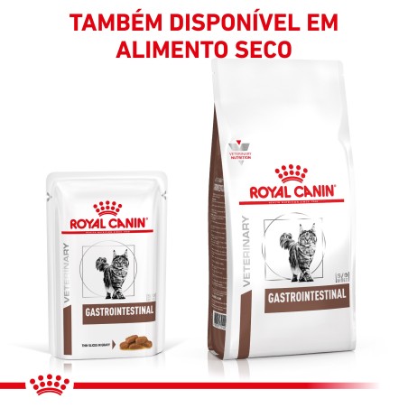 Royal Canin VET Gastrointestinal - Alimento em molho para gato adulto com problemas digestivos