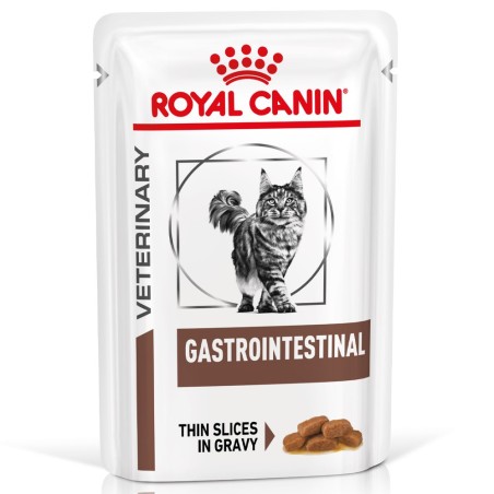 Royal Canin VET Gastrointestinal - Alimento em molho para gato adulto com problemas digestivos