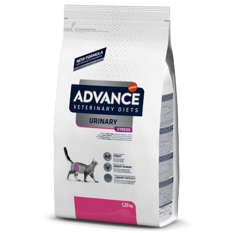 Advance VET Urinary Stress - Ração seca para gato adulto com problemas urinários