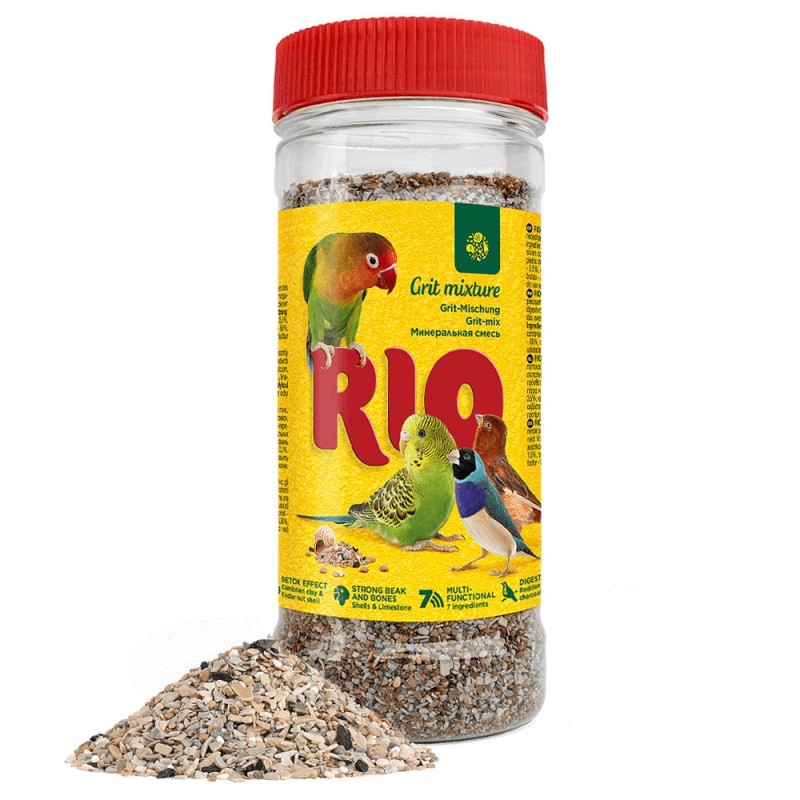 Grit - Mistura de areia e minerais para aves - RIO