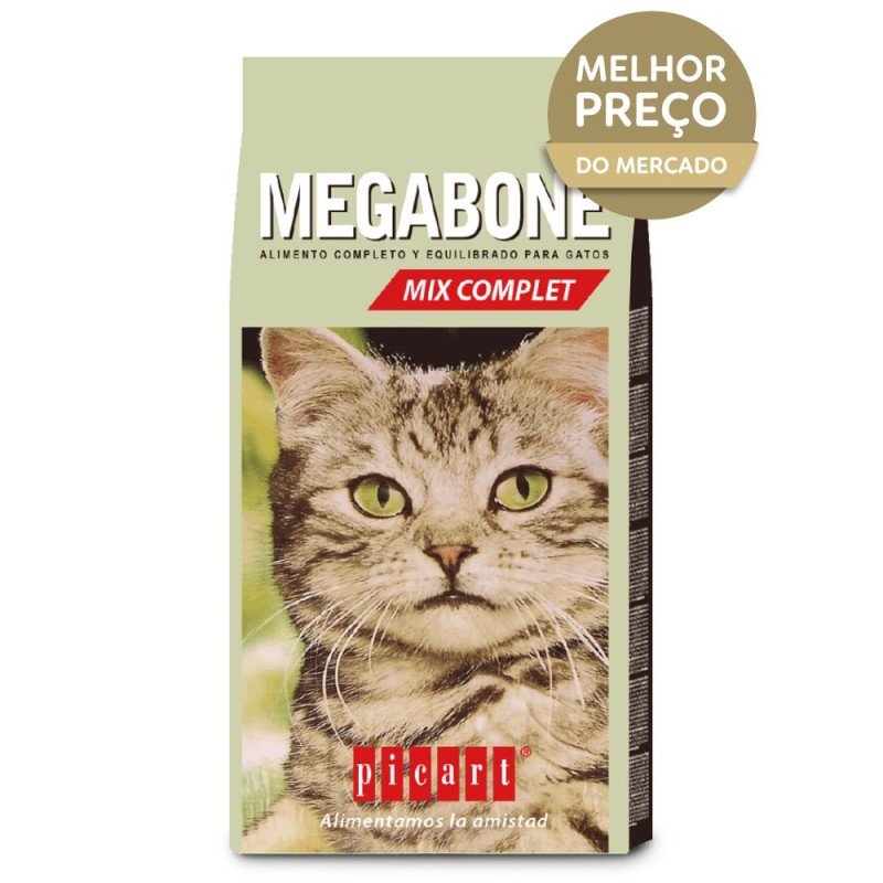 Picart Megabone Mix - Ração seca para gato adulto