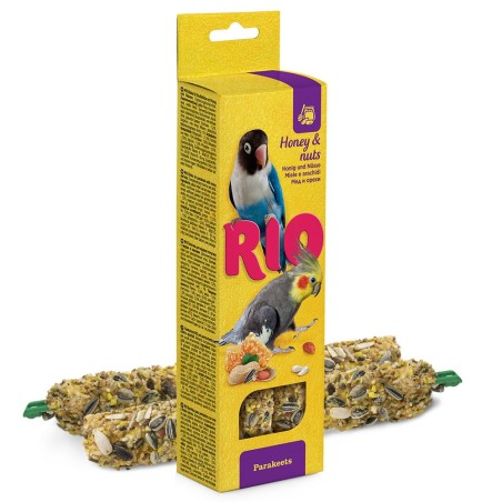 Sticks de mel e nozes para grandes periquitos - RIO