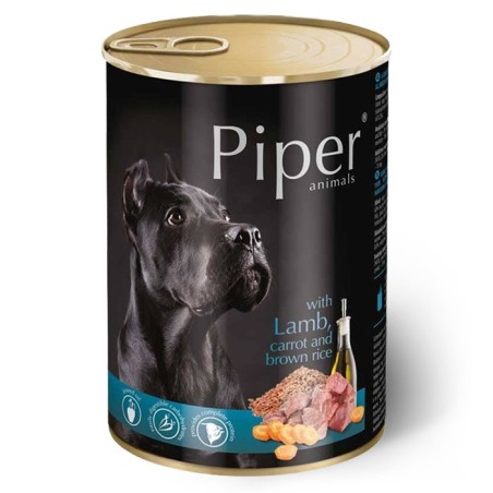 Piper - Alimento em patê para cão adulto - Borrego, cenoura e arroz integral