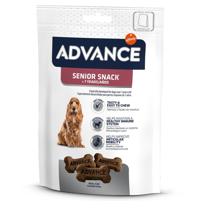 Advance Snacks Senior +7 para cães
