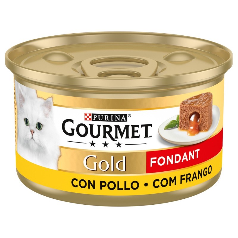 Gourmet Gold Fondant para gato - Frango