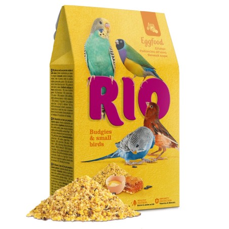 Papa de ovo para periquitos e pequenas aves - RIO