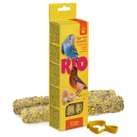 Sticks de ovos e conchas para aves - RIO