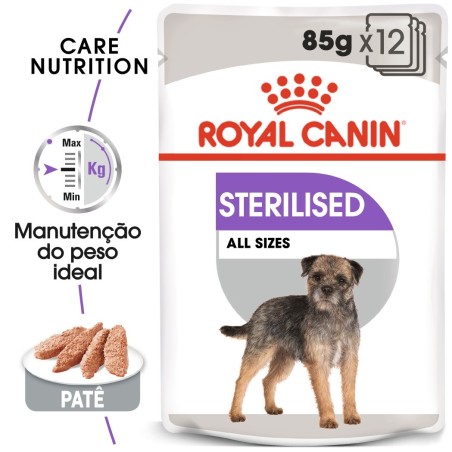 Royal Canin Sterilised Adult - Alimento em patê para cão esterilizado