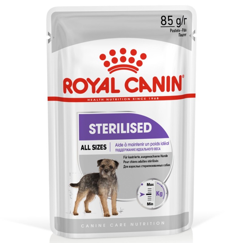 Royal Canin Sterilised Adult - Alimento em patê para cão esterilizado