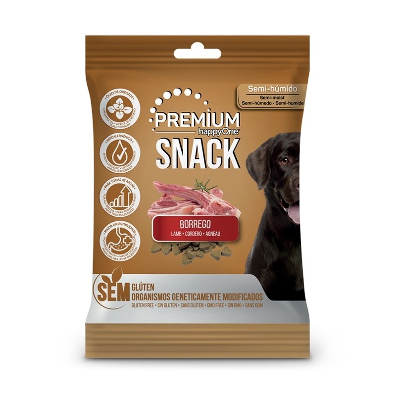 happyOne Premium Snacks Borrego para Cão