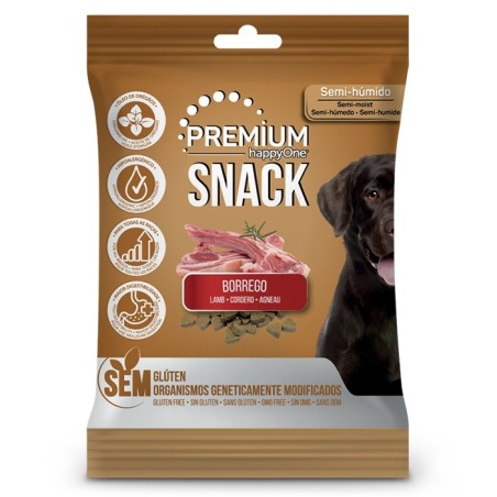 happyOne Premium Snacks Borrego para Cão