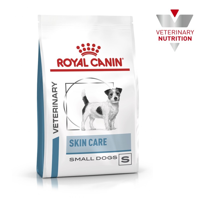 Royal Canin VET Skin Care Small Dogs - Ração seca para cão adulto pequeno com dermatite e queda de pelo