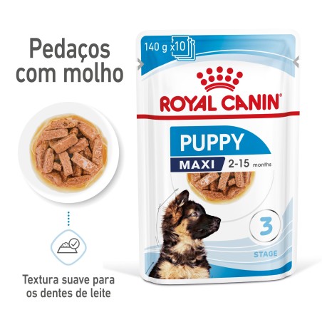 Royal Canin Puppy Maxi - Alimento em molho para cachorro de porte grande