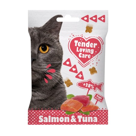 Soft Snacks de salmão e atum para gato - Duvo Plus