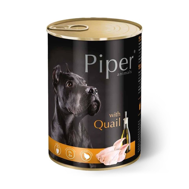 Piper - Alimento em patê para cão adulto - Codorniz