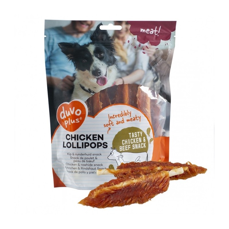 Duvo Plus Lollipops de frango para cão