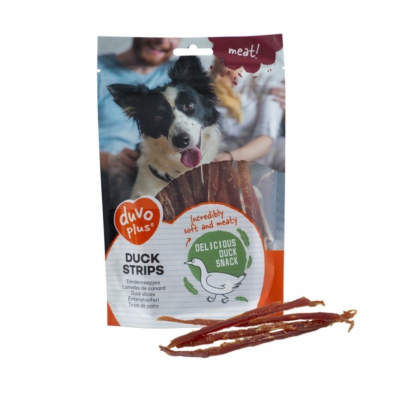 Duvo Plus Tiras de pato para cão