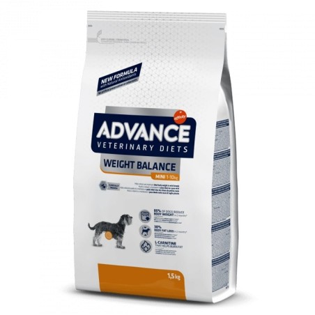 Advance VET Weight Balance Mini - Ração seca para cão adulto pequeno com excesso de peso