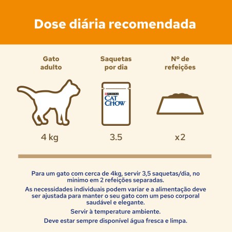 Cat Chow Gato Adulto Salmão e feijão verde em molho