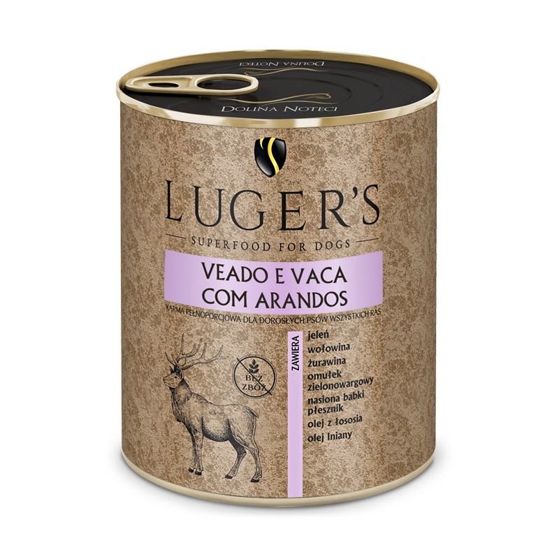 Luger's Húmida Cão - Veado e vaca com arando