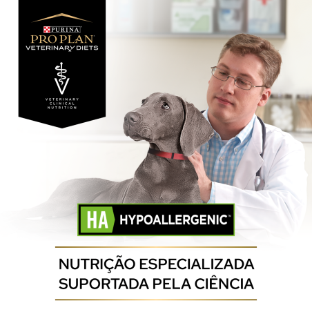 Pro Plan VD HA Hypoallergenic - Alimento em patê para cão com alergias