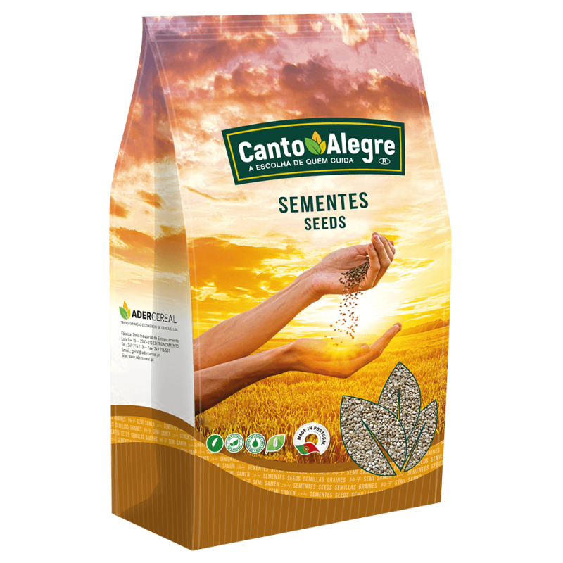 Sementes de perilha branca 800 g - Canto Alegre