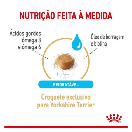 Royal Canin Yorkshire Terrier Adult 8+ - Ração seca para cão de raça