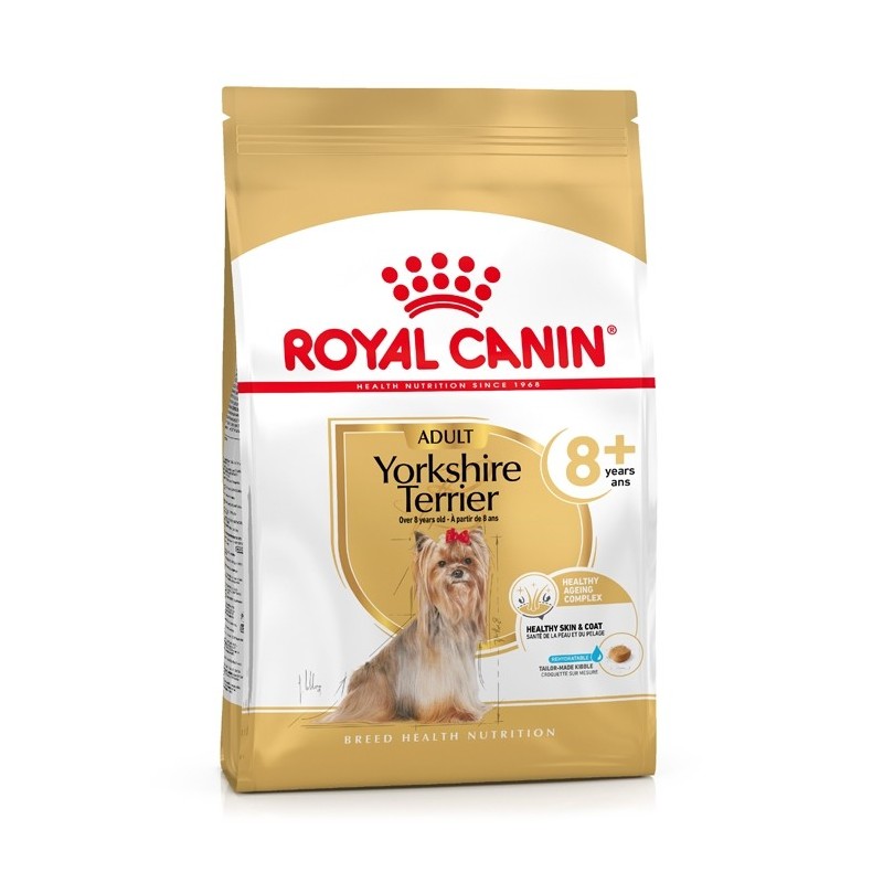 Royal Canin Yorkshire Terrier Adult 8+ - Ração seca para cão de raça