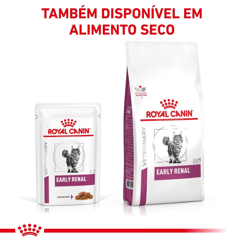 Royal Canin VET Early Renal - Alimento em molho para gato adulto com doença renal precoce