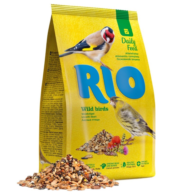 Alimento diário para aves silvestres - RIO