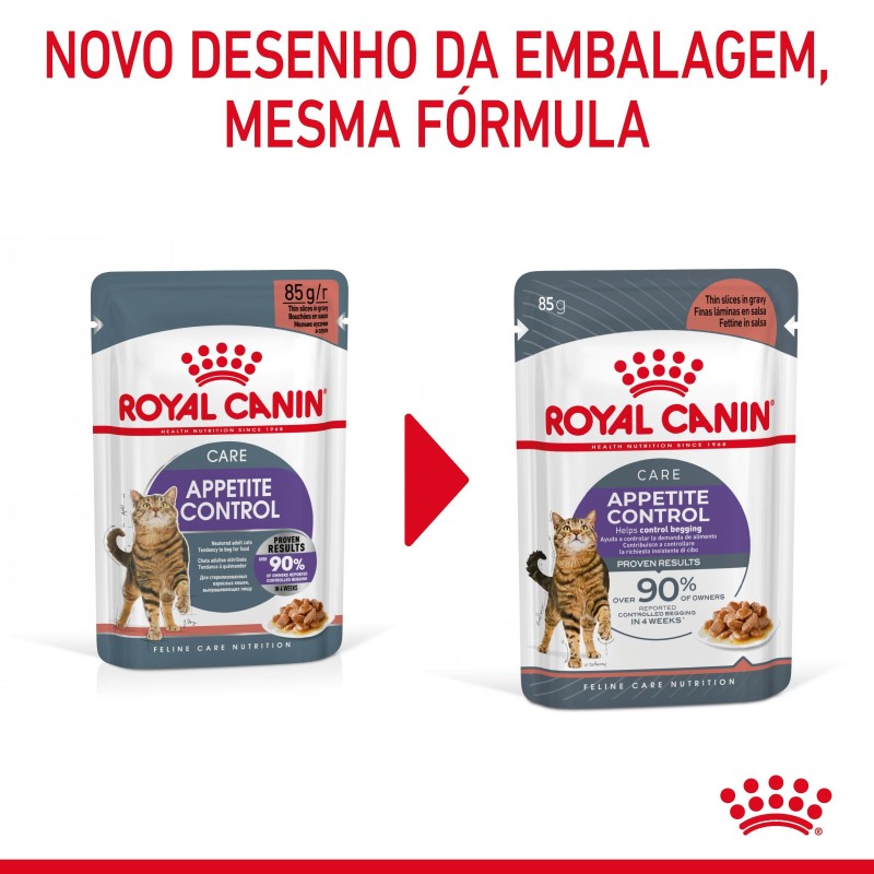 Royal Canin Appetite Control Care - Alimento em molho para gato adulto para controlo do apetite