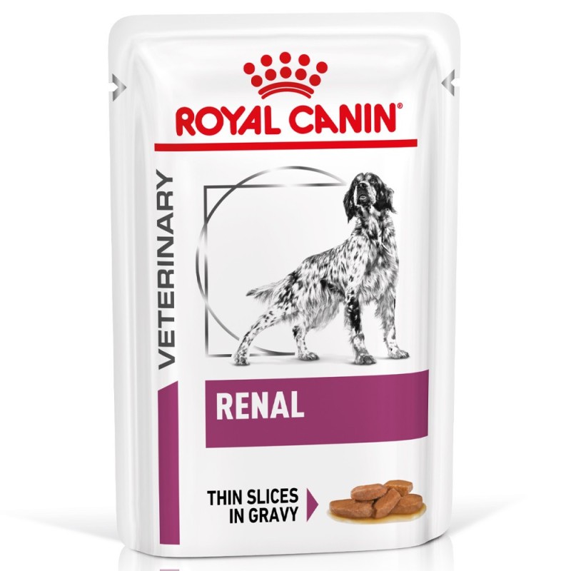 Royal Canin VET Renal - Alimento em molho para cão adulto com doença renal