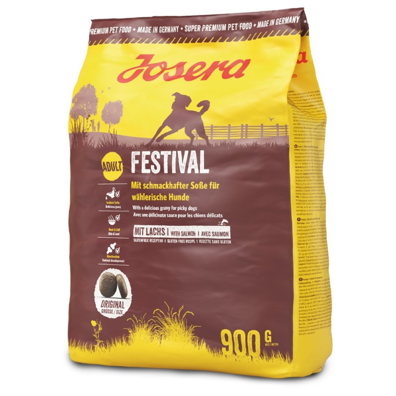 Josera Festival - Ração seca para cão adulto exigente - Salmão