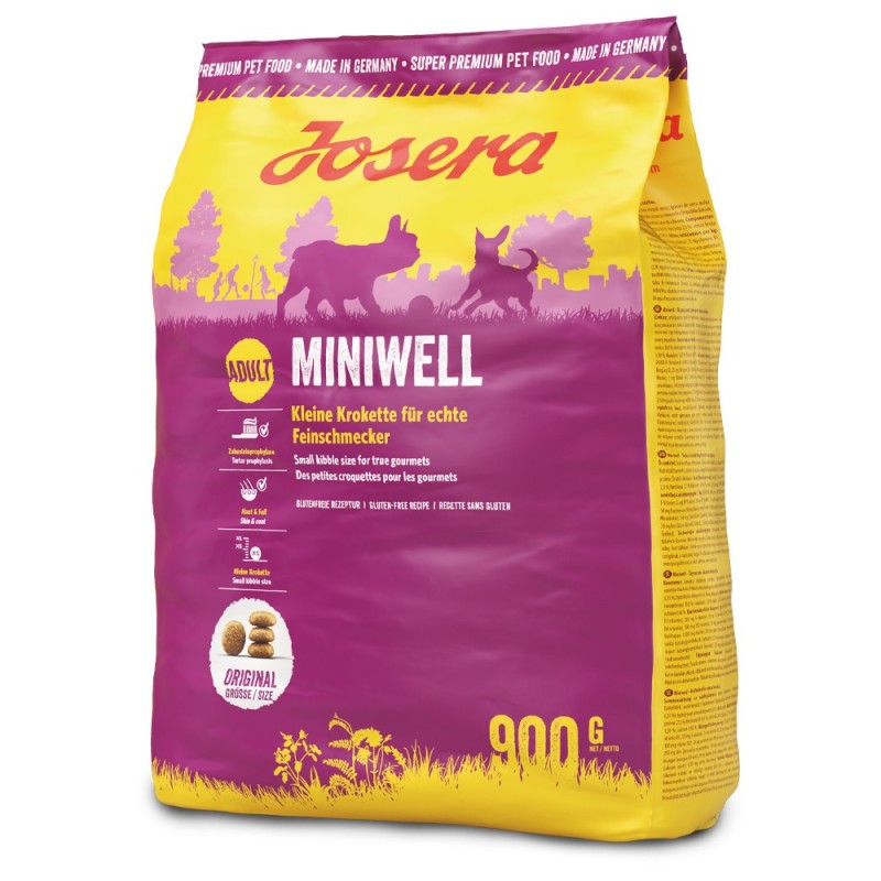 Josera MiniWell - Ração seca para cão adulto pequeno