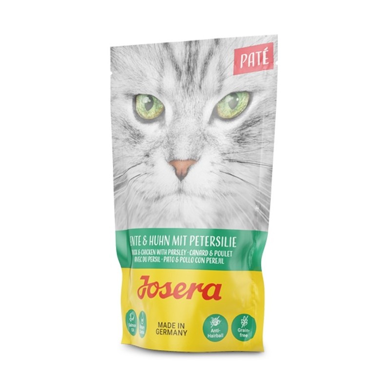 Josera - Alimento em patê para gato adulto - Pato e frango com salsa