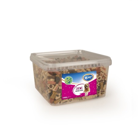 Mix de mini ossos para cães - Duvo Plus Chews