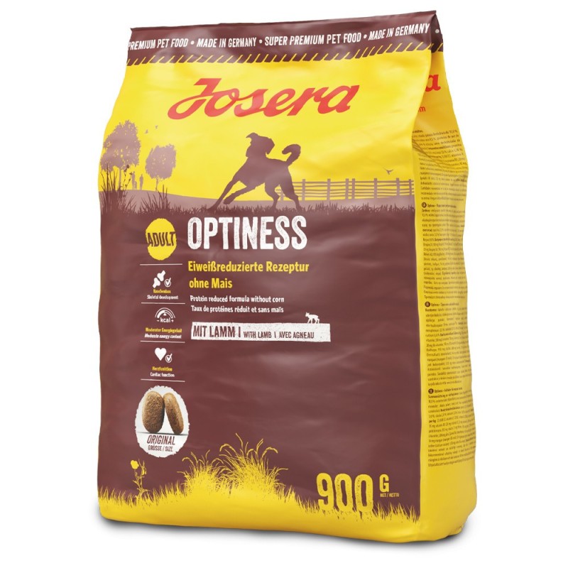 Josera Optiness - Ração seca para cão adulto médio/grande - Borrego