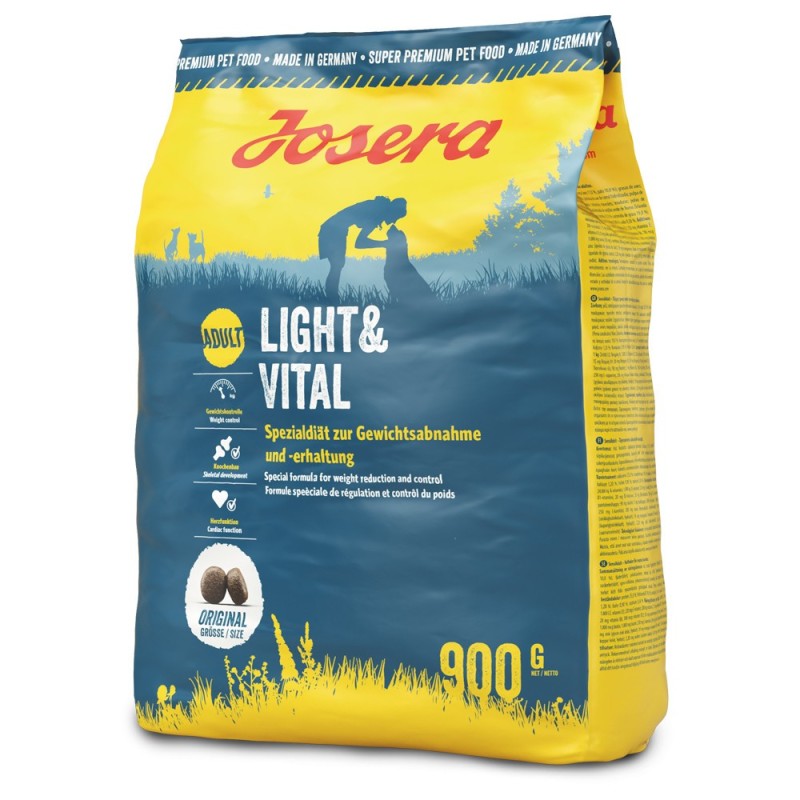 Josera Light & Vital - Ração seca para cão adulto para controlo do peso