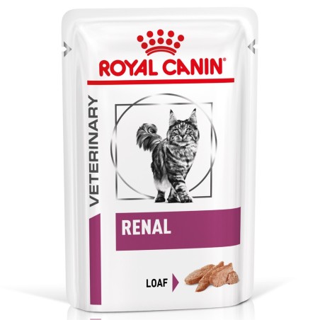 Royal Canin VET Renal - Alimento em patê para gato com doença renal