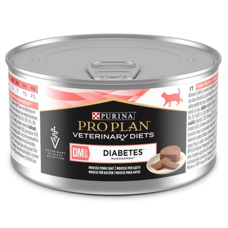 Pro Plan VD DM Diabetes Management - Alimento em patê para gato com diabetes