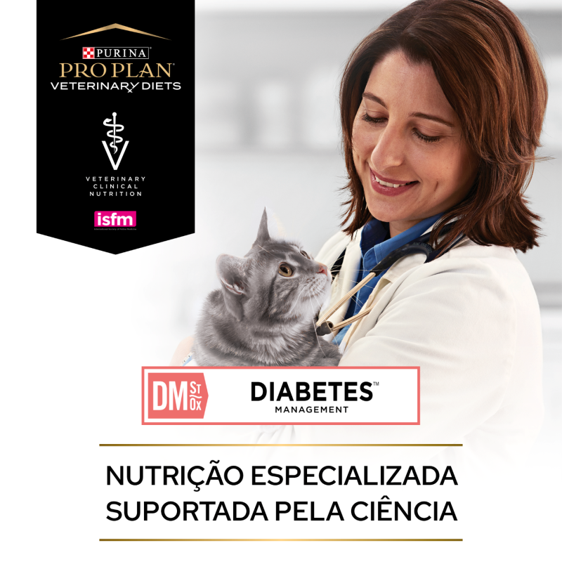 Pro Plan VD DM Diabetes Management - Alimento em patê para gato com diabetes