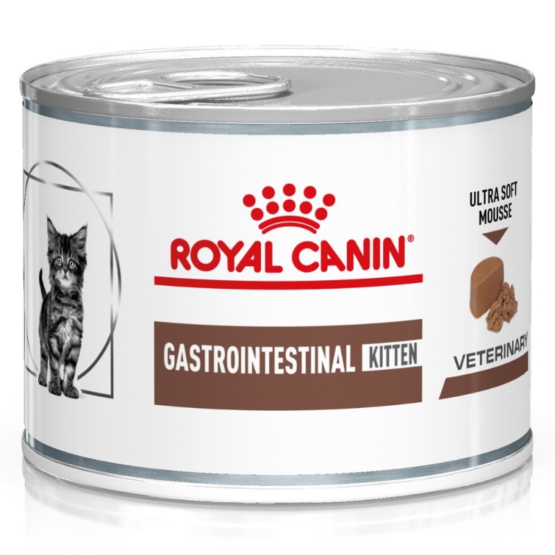 Royal Canin VET Gastrointestinal Kitten - Alimento em mousse para gatinho com problemas digestivos