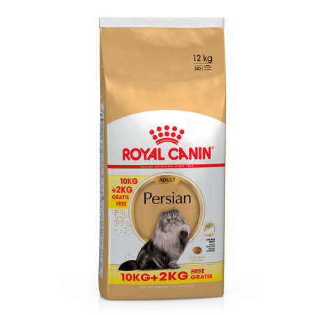 Royal Canin Persian Adult 10+2 kg GRÁTIS - Ração seca gato de raça