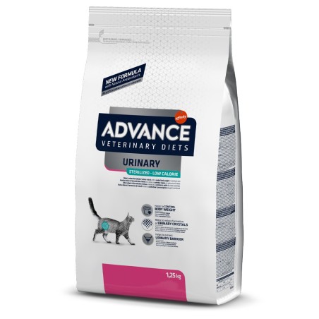 Advance VET Urinary Sterilized Low Calorie - Ração seca para gato adulto esterilizado com problemas urinários