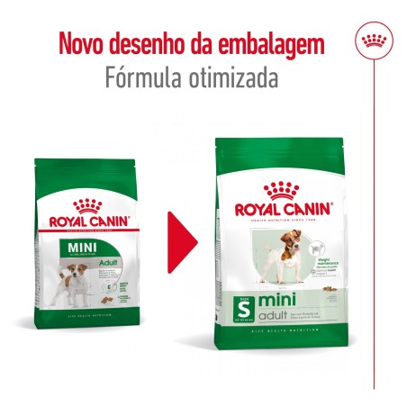 Royal Canin Mini Adult 8+1 kg GRÁTIS - Ração seca para cão de porte pequeno