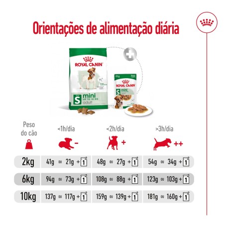 Royal Canin Mini Adult 8+1 kg GRÁTIS - Ração seca para cão de porte pequeno