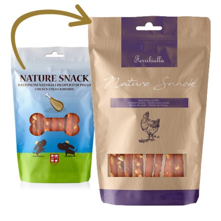 Sticks de frango para cães - Ferribiella