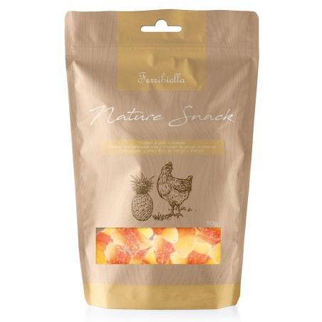 Rolos de frango e ananás para cães - Ferribiella