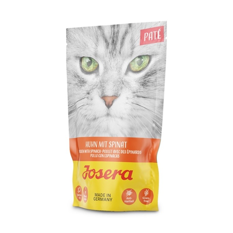 Josera - Alimento em patê para gato adulto - Frango com espinafres